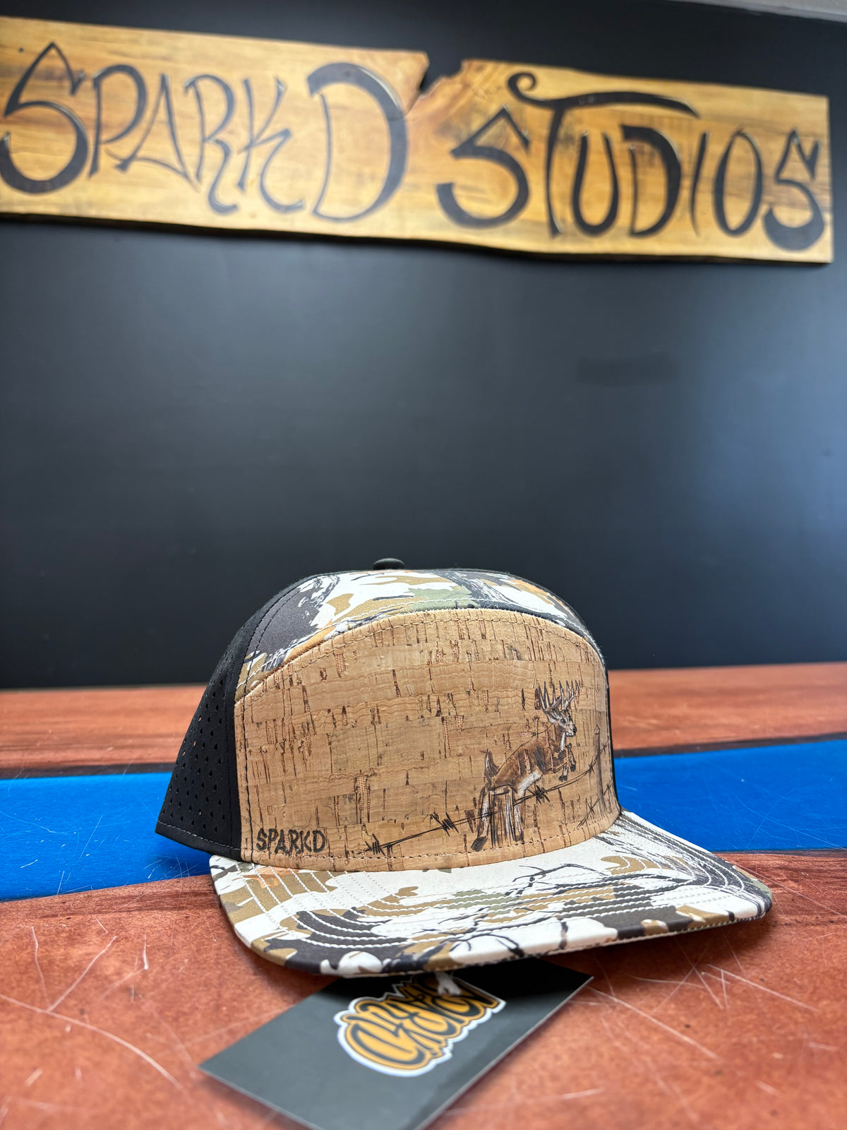 Buck jumping hat