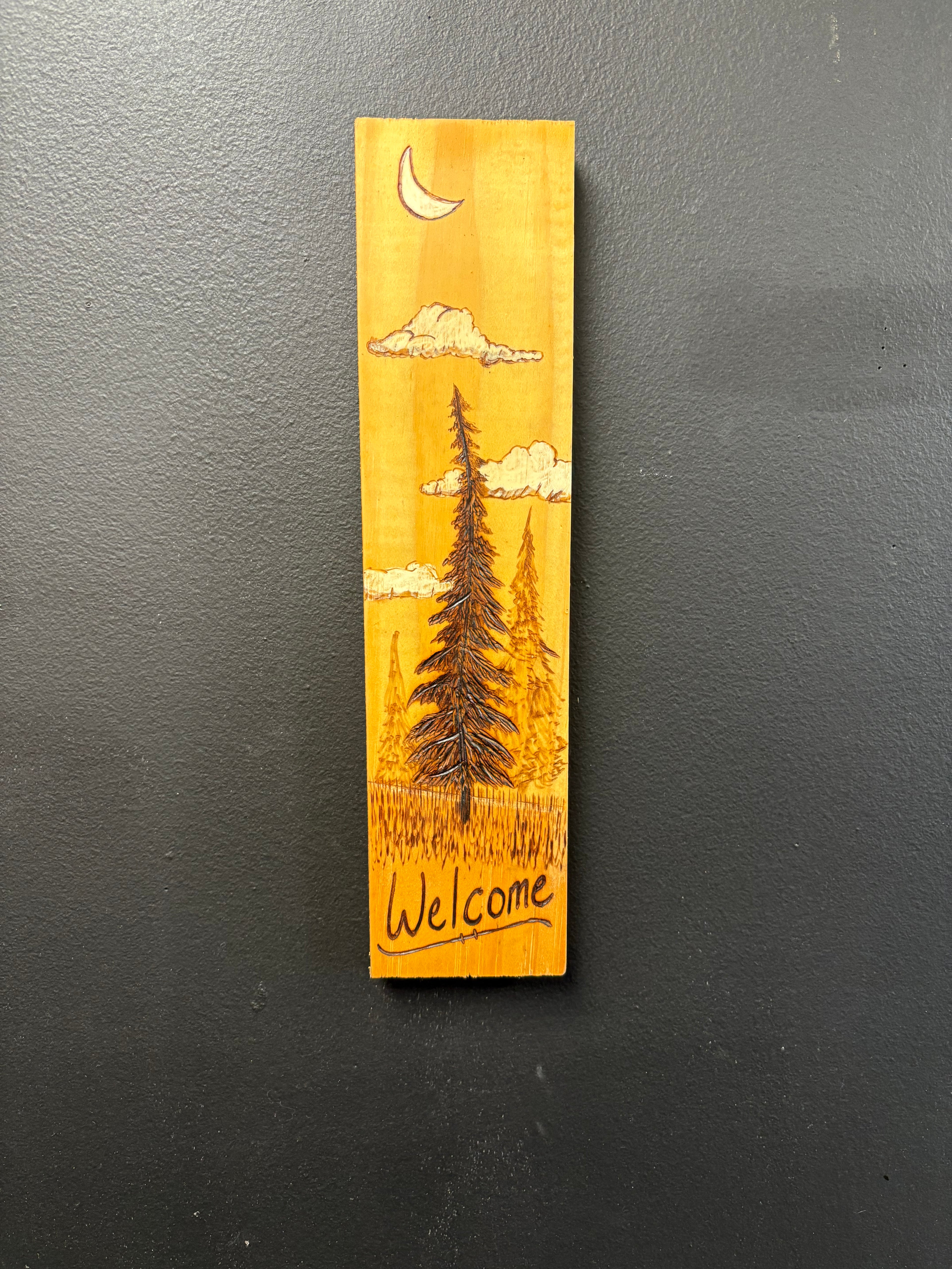 Welcome sign