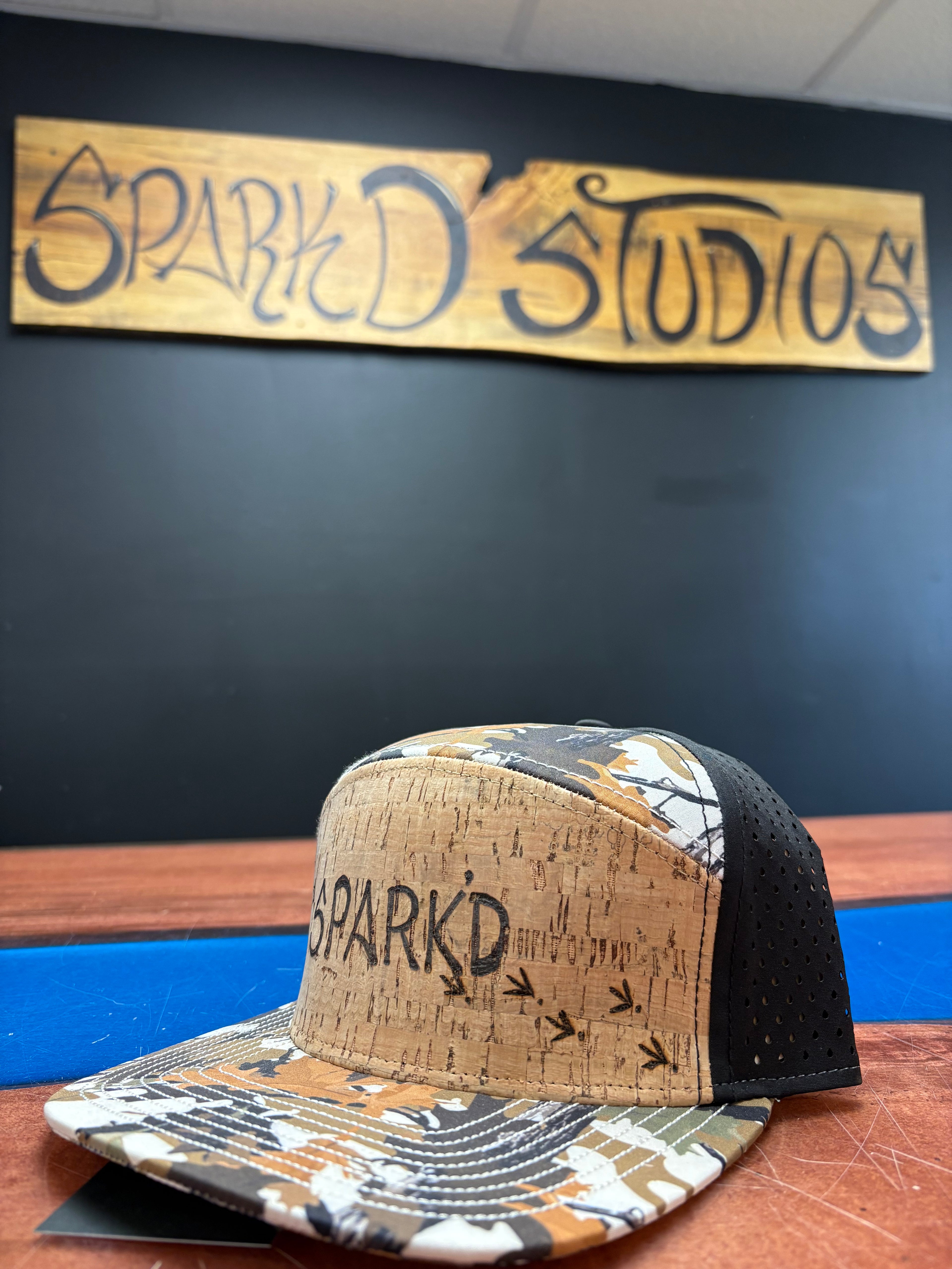 Turkey tracks hat