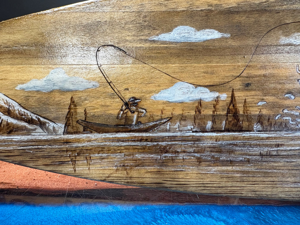 Bass Fishing Oar