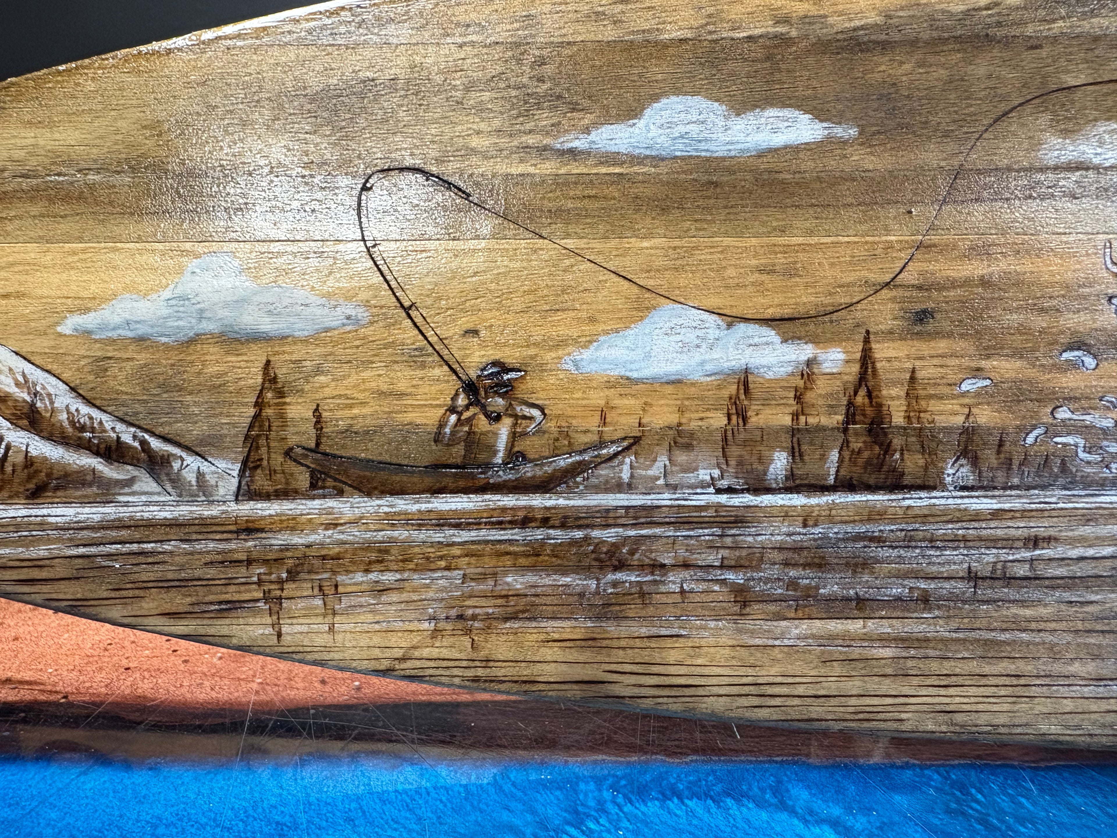 Bass Fishing Oar