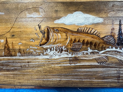 Bass Fishing Oar